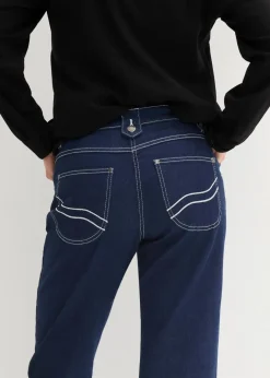 New Capri Jeans Mid Waist Damen Bekleidung·Shirts & Tops|Jeans