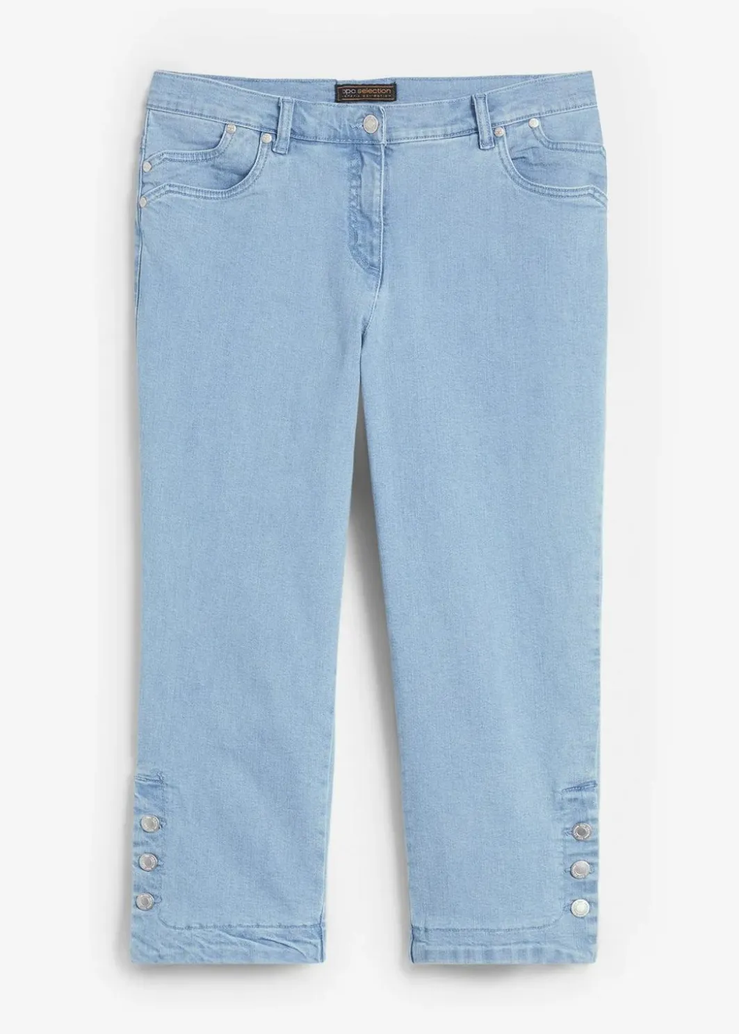 Discount Capri Jeans Mid Waist Damen Jeans|Bekleidung·Shirts & Tops