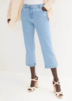 Discount Capri Jeans Mid Waist Damen Jeans|Bekleidung·Shirts & Tops