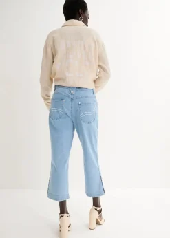 Discount Capri Jeans Mid Waist Damen Jeans|Bekleidung·Shirts & Tops