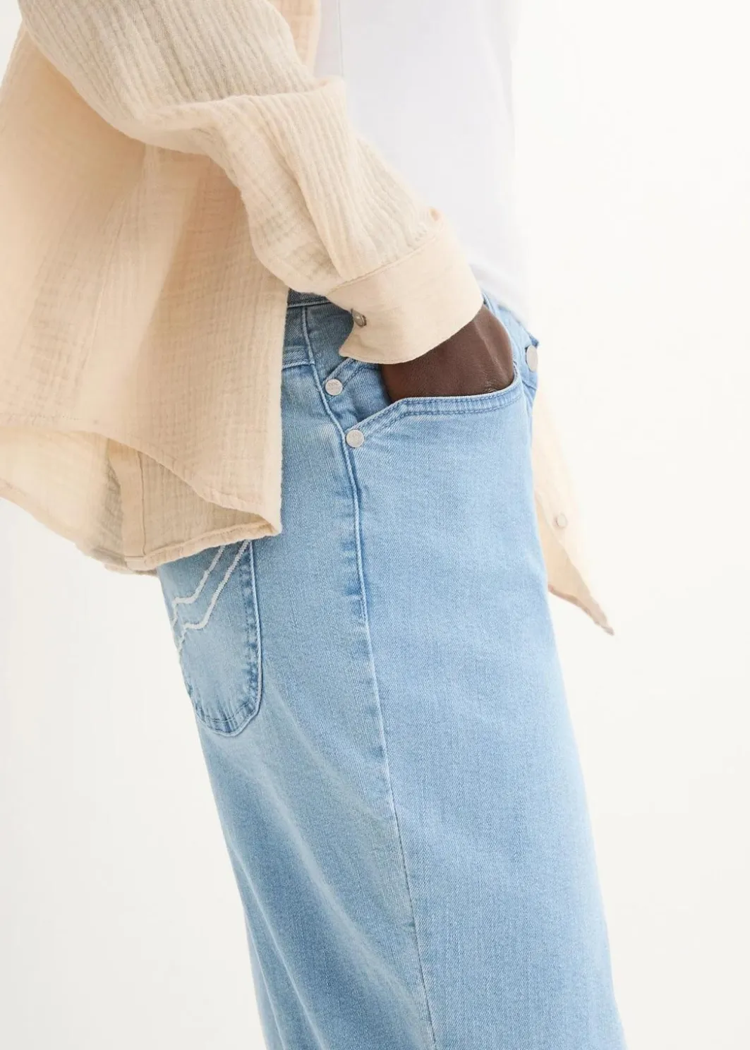 Discount Capri Jeans Mid Waist Damen Jeans|Bekleidung·Shirts & Tops