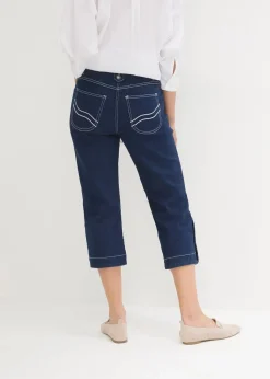 Outlet Capri Jeans Mid Waist Damen Jeans|Bekleidung·Shirts & Tops