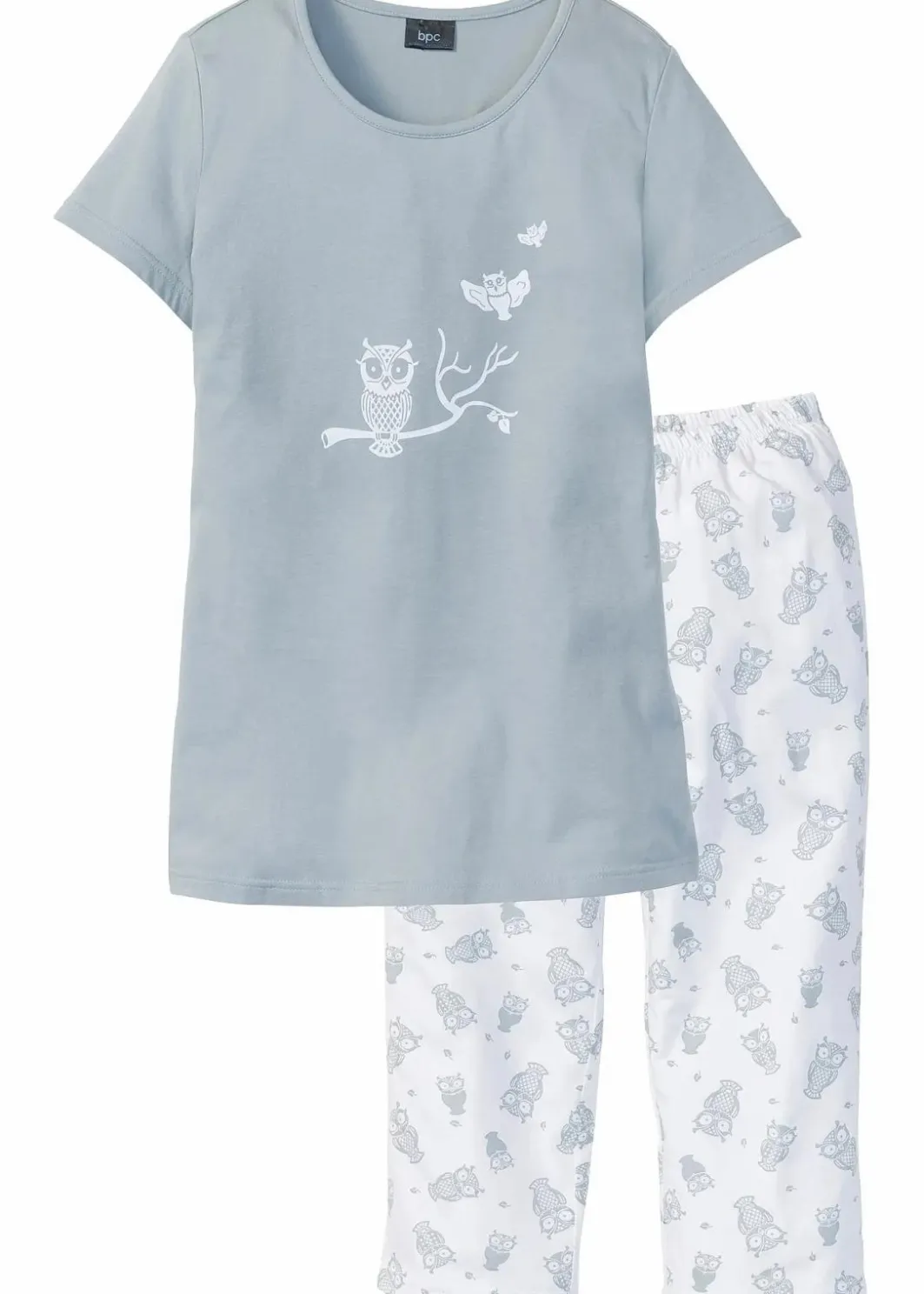 New Capri Pyjama mit kurzen Ärmeln Damen Nachtwäsche|Wäsche·Nachtwäsche