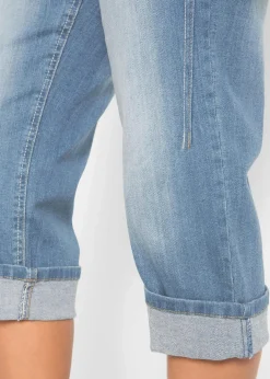 New Capri Slim Fit Jeans, Mid Waist Damen Bekleidung·Shirts & Tops|Jeans