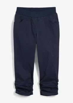 Online Capri-Hose aus Baumwoll-Mix Damen Hosen|Bekleidung·Kleider