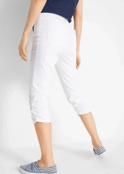 Hot Capri-Hose aus Baumwoll-Mix Damen Hosen|Bekleidung·Kleider