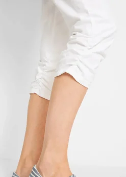 Hot Capri-Hose aus Baumwoll-Mix Damen Hosen|Bekleidung·Kleider