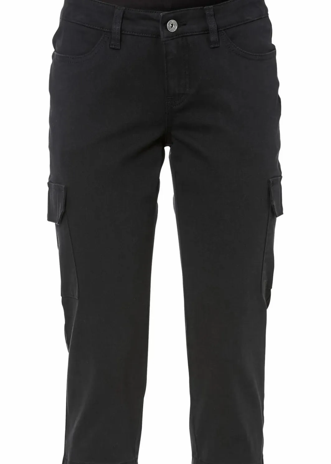 Best Capri-Hose aus elastischem Baumwoll-Mix Damen Hosen
