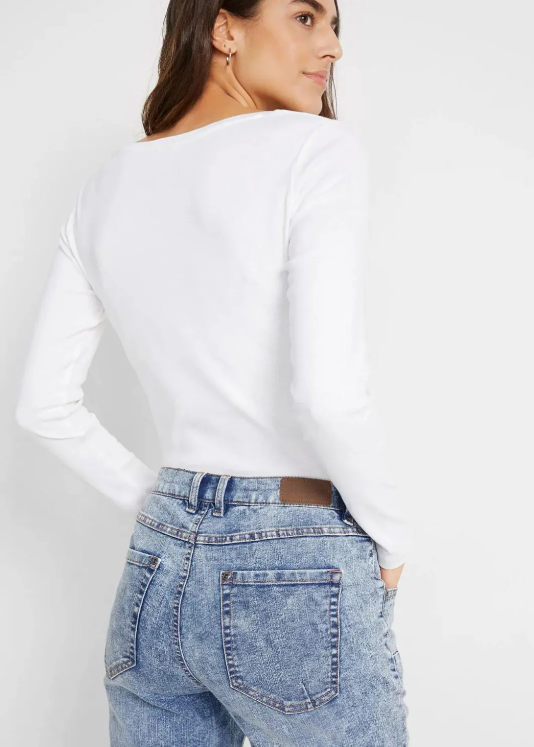 Clearance Capri-Komfort-Stretch-Jeans Damen Bekleidung·Shirts & Tops|Jeans