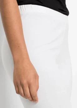 Damen bonprix Hosen|Basics|Capri-Leggings (2er-Pack)