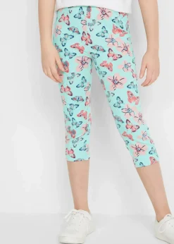 Kinder bonprix Mädchen 9-16 Jahre·Mehrfachpacks|Mädchen 9-16 Jahre·Hosen & Leggings|Capri-Leggings mit Bio-Baumwolle (2er Pack)