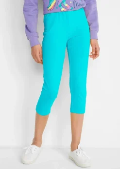 Kinder bonprix Mädchen 9-16 Jahre·Mehrfachpacks|Mädchen 9-16 Jahre·Hosen & Leggings|Capri-Leggings mit elastischem Bio-Baumwoll-Mix (2er Pack)