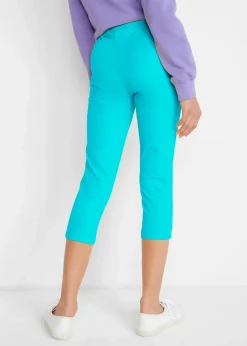 Kinder bonprix Mädchen 9-16 Jahre·Mehrfachpacks|Mädchen 9-16 Jahre·Hosen & Leggings|Capri-Leggings mit elastischem Bio-Baumwoll-Mix (2er Pack)