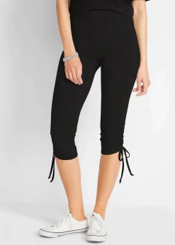 Online Capri-Leggings mit Raffung (2er Pack) Damen Bekleidung·Kleider|Hosen