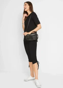 Online Capri-Leggings mit Raffung (2er Pack) Damen Bekleidung·Kleider|Hosen