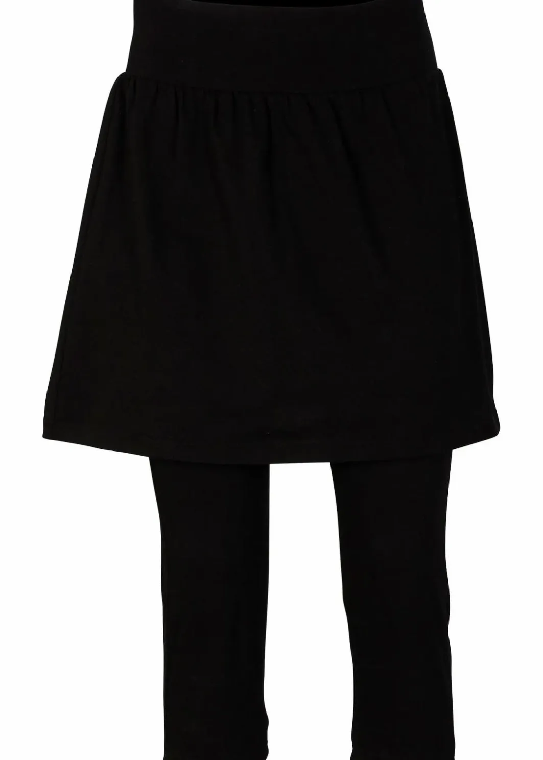 Damen bonprix Bekleidung·Kleider|Nachhaltigere Materialien|Capri-Leggings mit Rock aus elastischem Baumwoll-Mix