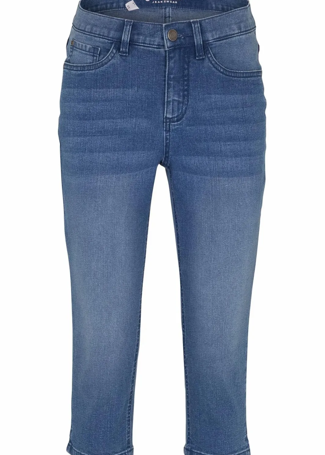 Damen bonprix Jeans|Bekleidung·Shirts & Tops|Capri-Ultra-Soft-Jeans