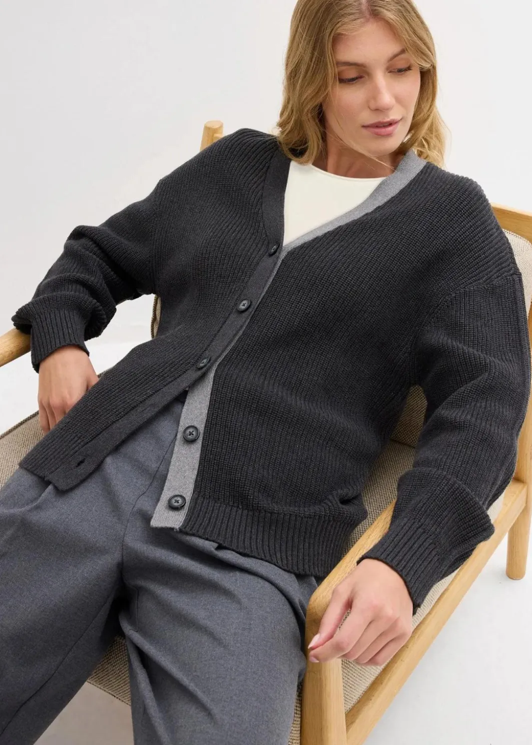 Cardigan aus reiner Baumwolle Damen Bekleidung·Umstandsmode|Bekleidung·Jeans