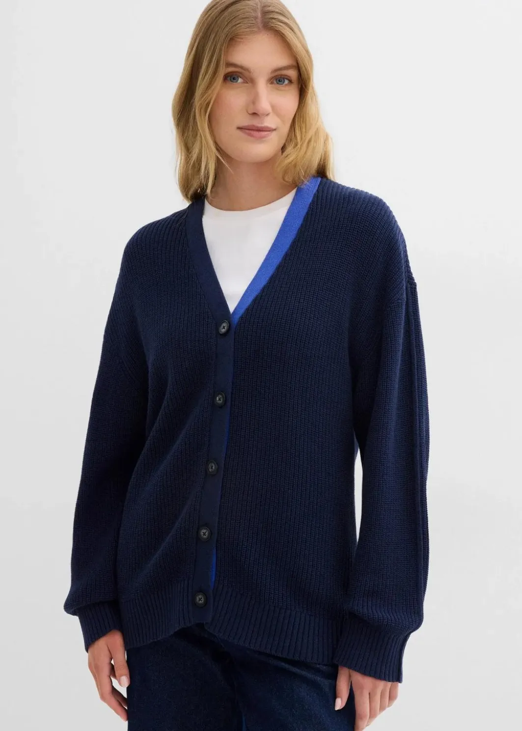 Damen bonprix Bekleidung·Umstandsmode|Bekleidung·Jeans|Cardigan aus reiner Baumwolle