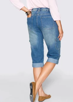 Sale Cargo Jeans, Mid Waist, Stretch Damen Jeans|Bekleidung·Shirts & Tops