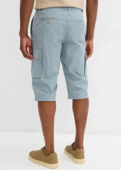 Herren bonprix Shorts|Hosen|Cargo-Bermuda aus reiner Baumwolle, Regular Fit