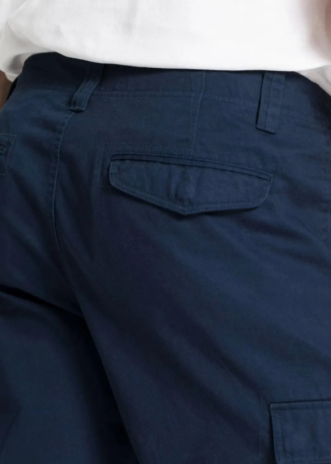 Herren bonprix Große Größen|Shorts|Cargo-Bermuda aus reiner Baumwolle, Relaxed Fit