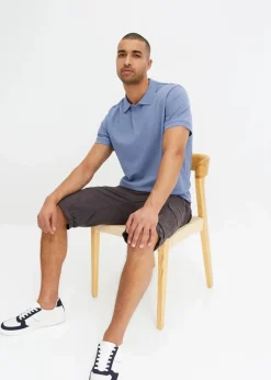 Herren bonprix Hosen|Shorts|Cargo-Bermuda aus reiner Baumwolle, Regular Fit