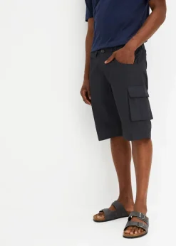 Best Cargo-Bermuda aus reiner Baumwolle, Relaxed Fit Herren Hosen|Shorts