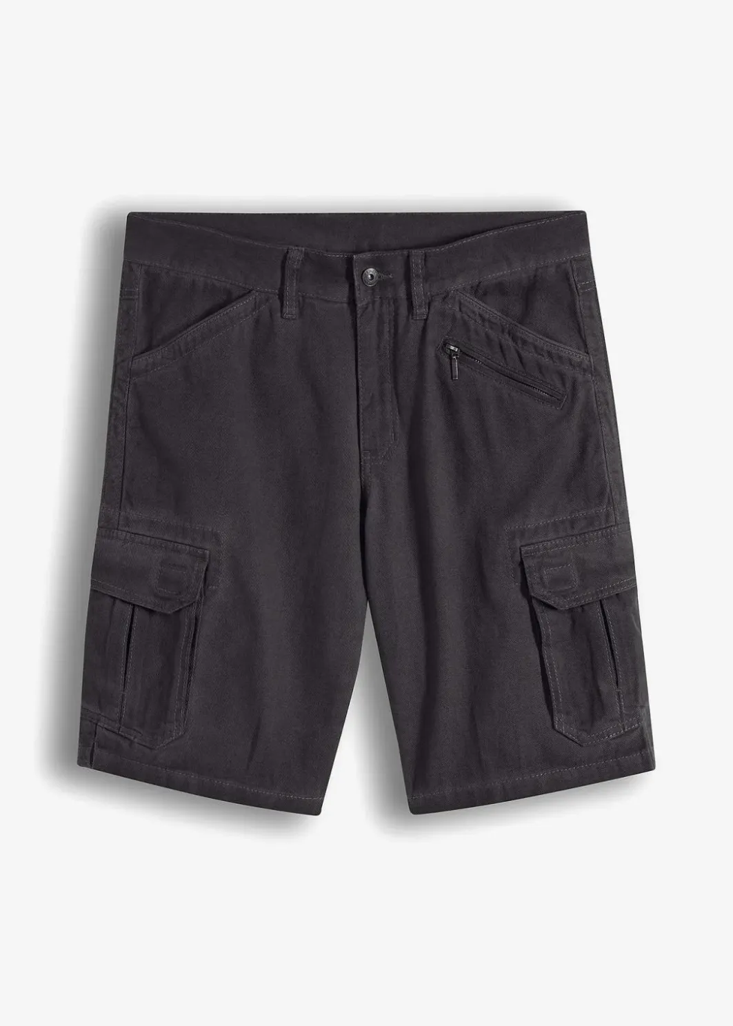 Herren bonprix Große Größen|Shorts|Cargo-Bermuda, Loose Fit