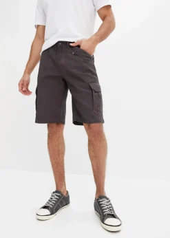 Herren bonprix Große Größen|Shorts|Cargo-Bermuda, Loose Fit