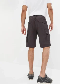 Herren bonprix Große Größen|Shorts|Cargo-Bermuda, Loose Fit