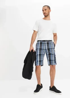 Herren bonprix Große Größen|Shorts|Cargo-Bermuda mit Komfortbund, Regular Fit