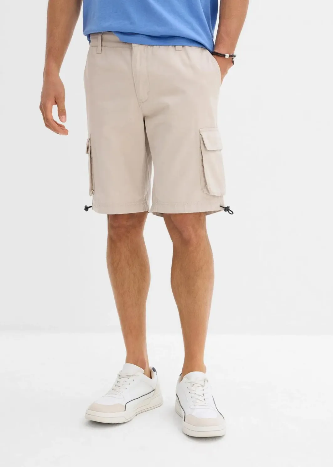 Hot Cargo-Bermuda mit Komfortbund, Regular Fit Herren Große Größen|Shorts