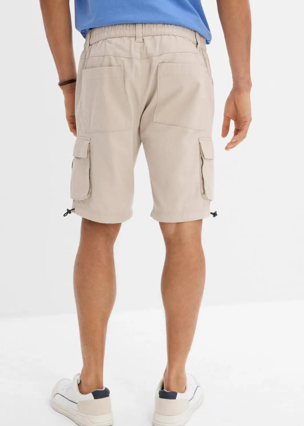 Hot Cargo-Bermuda mit Komfortbund, Regular Fit Herren Große Größen|Shorts