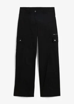 Sale Cargohose aus Baumwolle, Mid Waist Damen Bekleidung·Kleider|Hosen