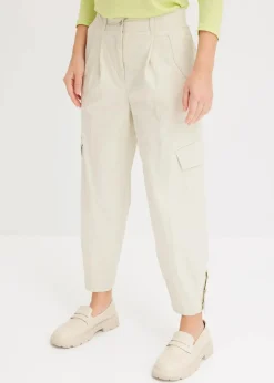Clearance Cargohose aus Baumwolle mit Stretch Damen Hosen|Bekleidung·Kleider