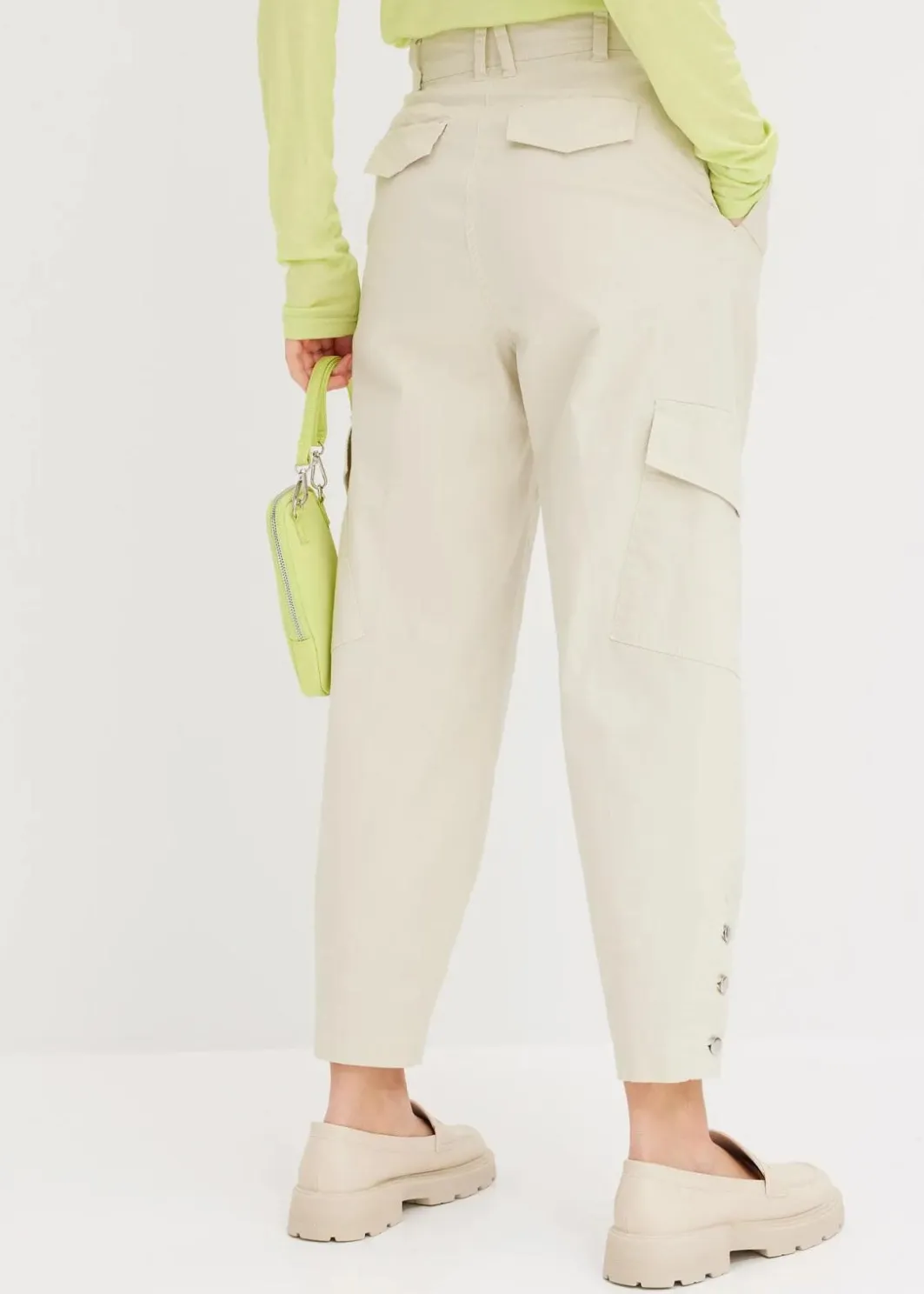 Clearance Cargohose aus Baumwolle mit Stretch Damen Hosen|Bekleidung·Kleider