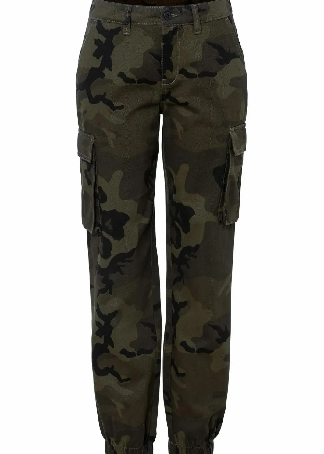Damen bonprix Bekleidung·Kleider|Hosen|Cargohose aus reiner Baumwolle