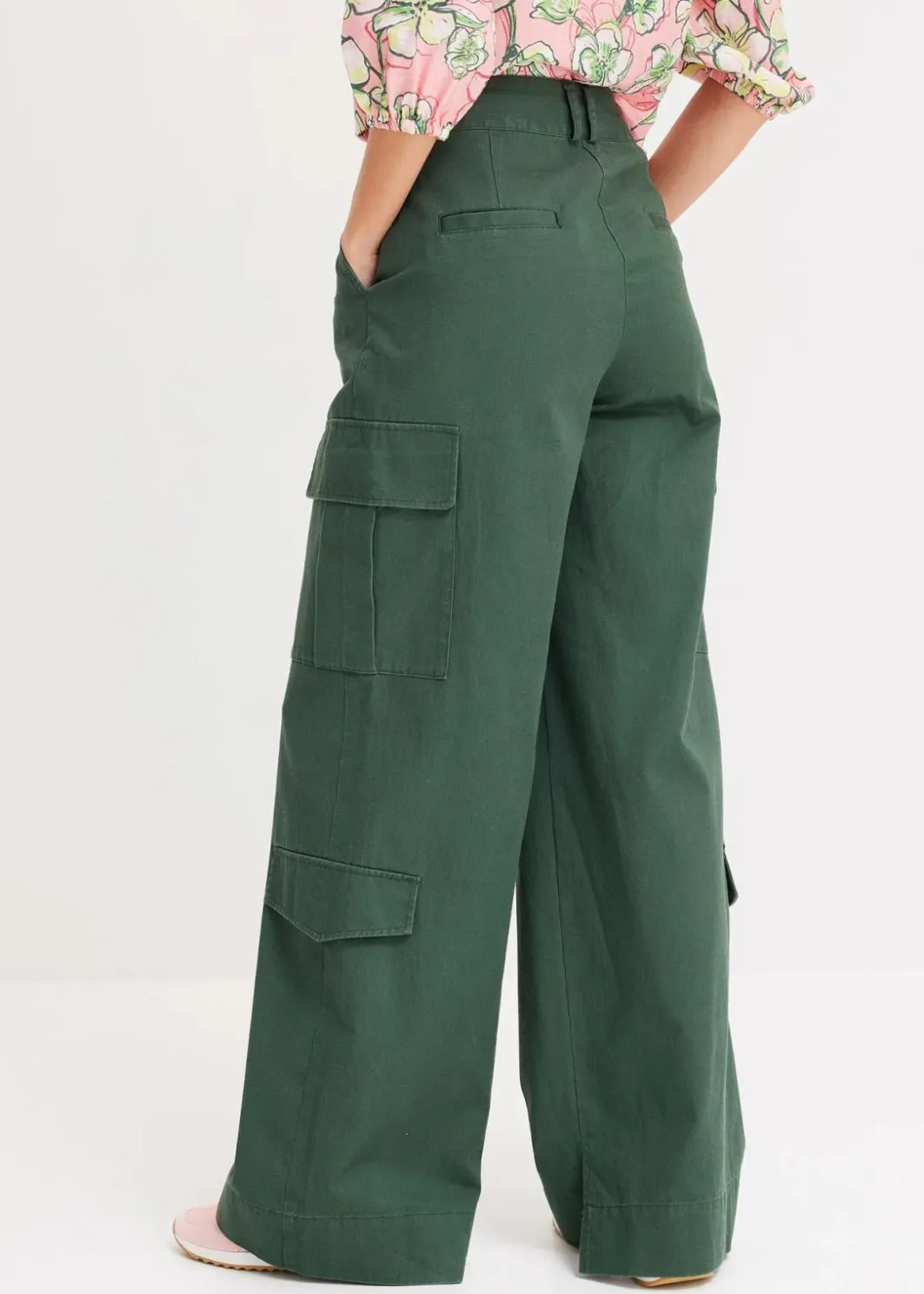 Damen bonprix Bekleidung·Kleider|Hosen|Cargohose aus reiner Baumwolle