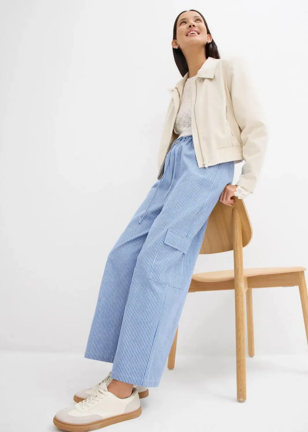 New Cargohose mit Bequembund Damen Hosen