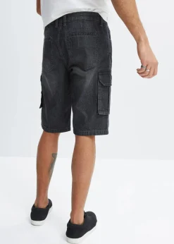 Sale Cargo-Jeans-Longbermuda, Relaxed Fit Herren Jeans|Shorts