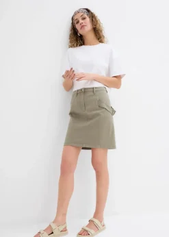 Damen bonprix Röcke|Bekleidung·Sportbekleidung|Cargorock