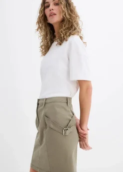 Damen bonprix Röcke|Bekleidung·Sportbekleidung|Cargorock