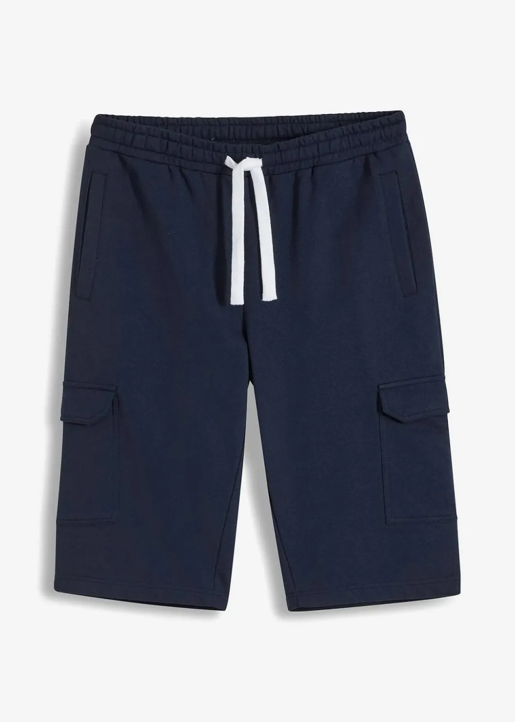 Herren bonprix Große Größen|Shorts|Cargo-Sweatbermuda aus reiner Bio-Baumwolle