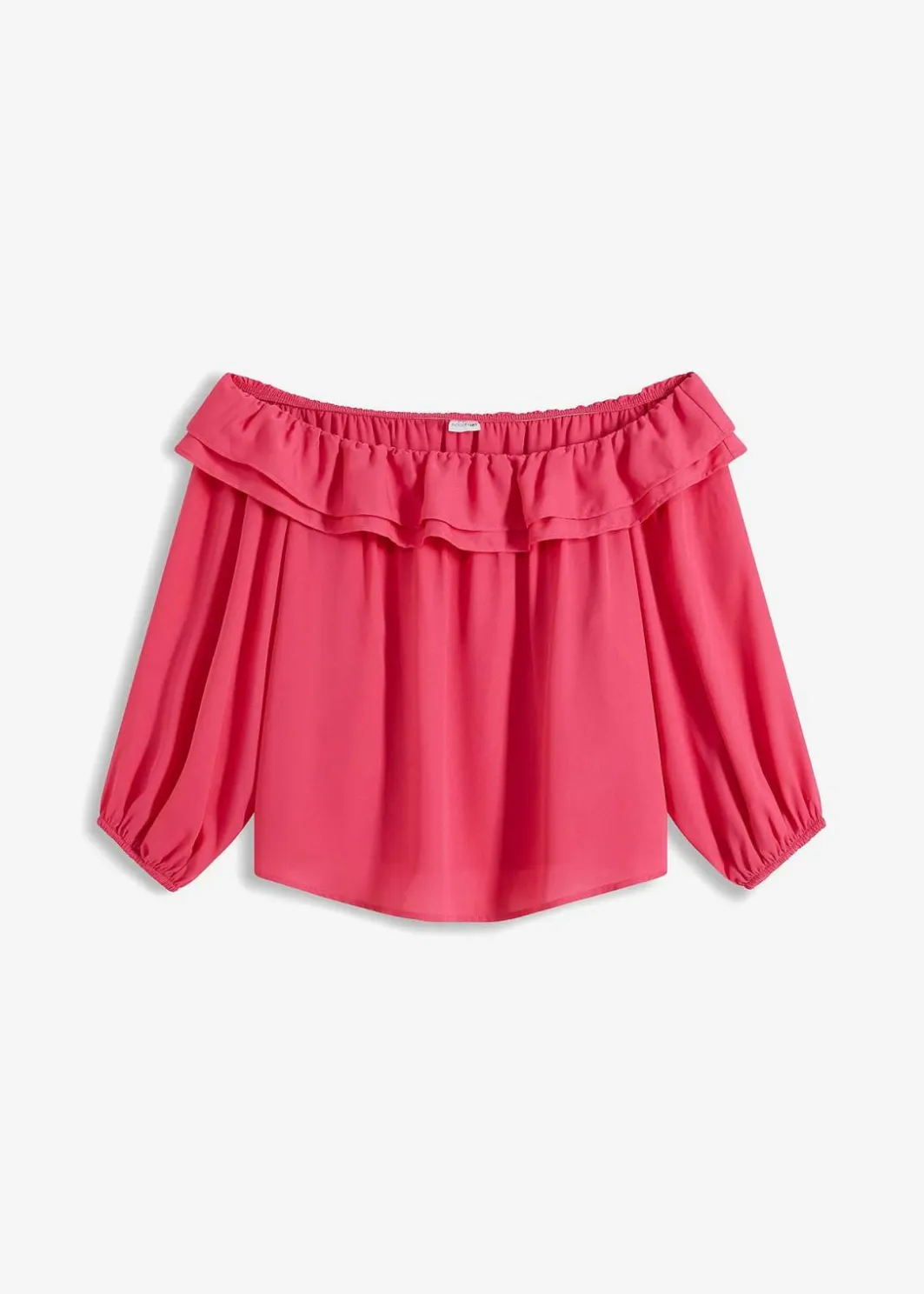 Damen bonprix Bekleidung·Jacken & Mäntel|Blusen & Tuniken|Carmenbluse aus recyceltem Polyester