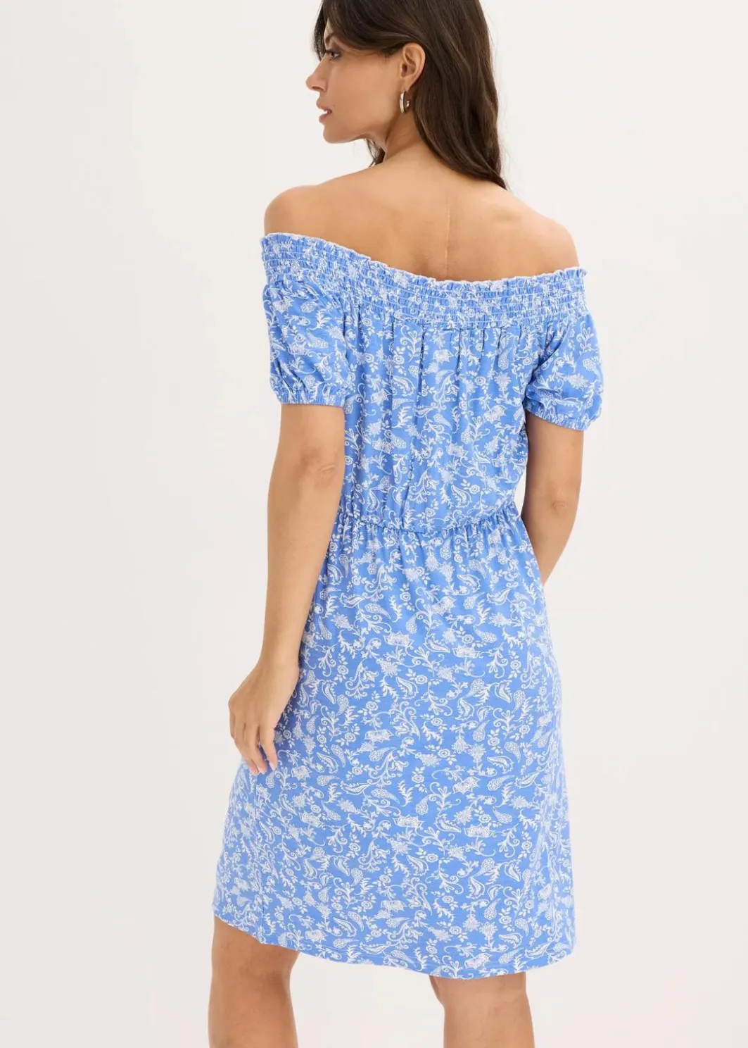 Best Carmen-Kleid Damen Bekleidung·Pullover & Strickjacken|Kleider
