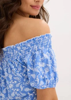 Best Carmen-Kleid Damen Bekleidung·Pullover & Strickjacken|Kleider