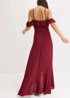 Damen bonprix Festliche Mode|Kleider|Carmen-Kleid mit Volants