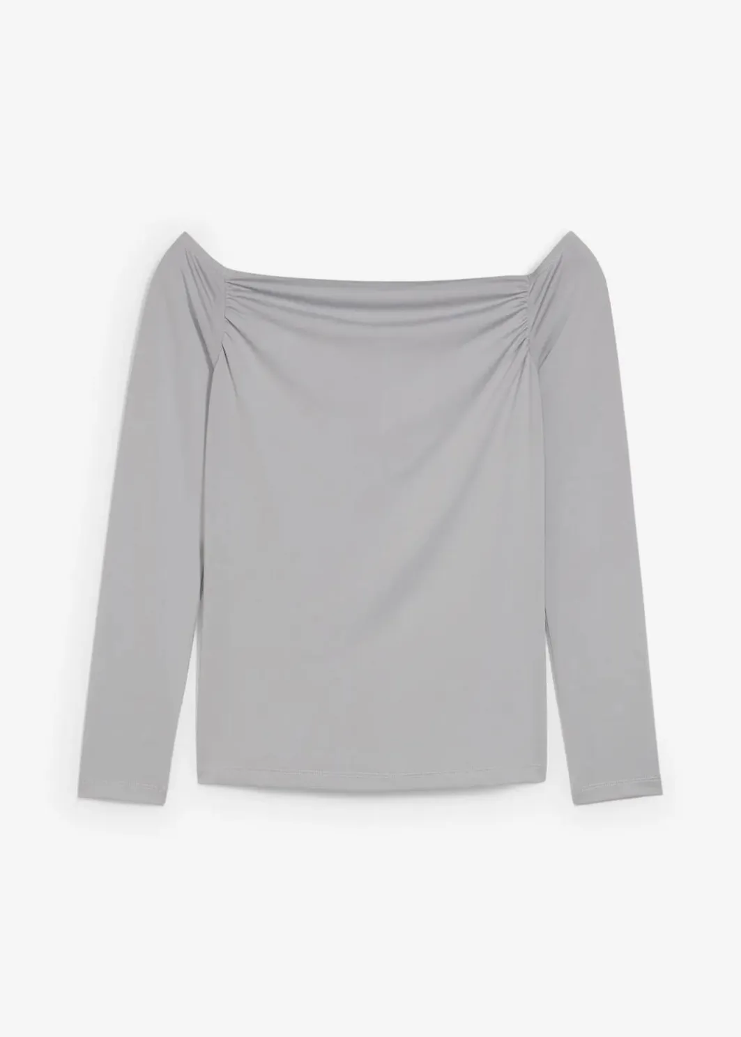 Discount Carmenshirt aus leichtem Jersey Damen Shirts & Tops|Nachhaltigere Materialien