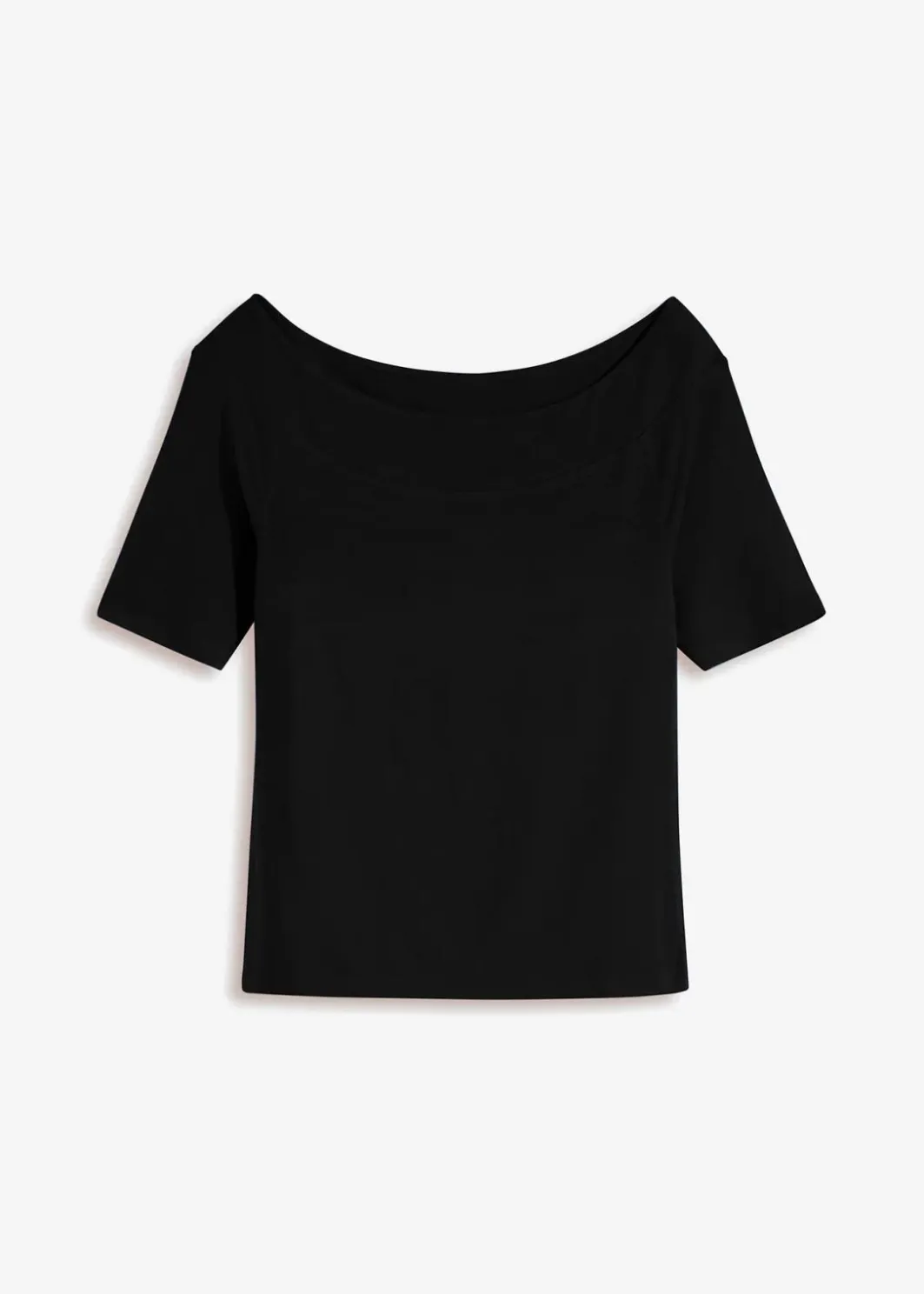 Damen bonprix Shirts & Tops|Nachhaltigere Materialien|Carmenshirt in Viskose-Mix